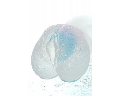 Мастурбатор реалистичный Juicy Pussy by TOYFA Crystal Wave, TPE, 13,5 см
