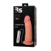 Реалистичный вибратор RealStick Elite Vibro Liam, TPR, телесный, 7 режимов вибрации, 18 см