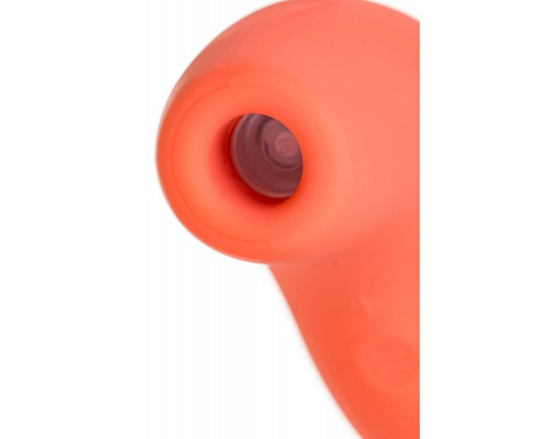 Вакуум-волновой стимулятор клитора Satisfyer Magnetic Deep Pulse, силикон, абрикосовый, 11,6 см