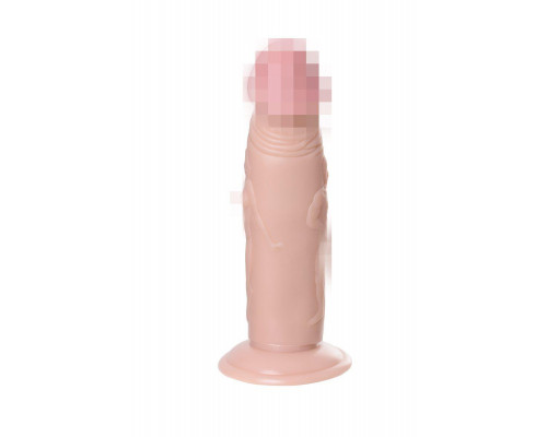 Реалистичный фаллоимитатор RealStick Nude, PVC, телесный, 23 см