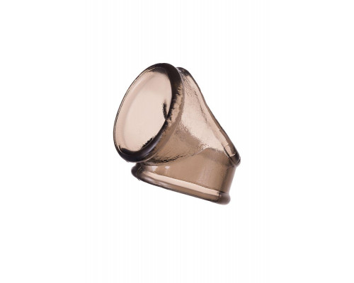 Эрекционное кольцо на пенис XLover by TOYFA, TPE, черный прозрачный, 3,5 см