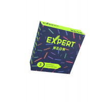 Презервативы EXPERT Neon, светящиеся, 3шт