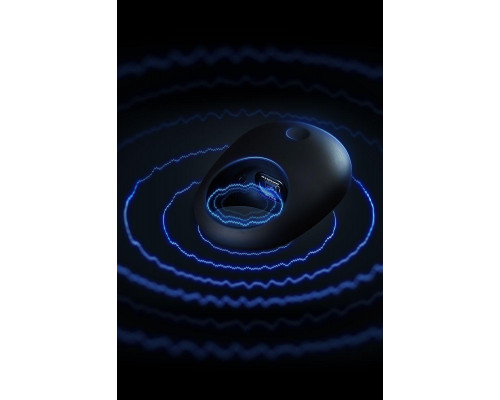 Эрекционное кольцо на пенис OIVITA, ORing Plus, силикон, черный, 6.5  см