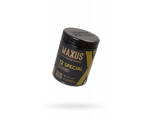Презервативы Maxus Special, точечно-ребристые, латекс,12 шт