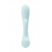 Нереалистичный вибратор Satisfyer Triple Oh, силикон, голубой, 24 см