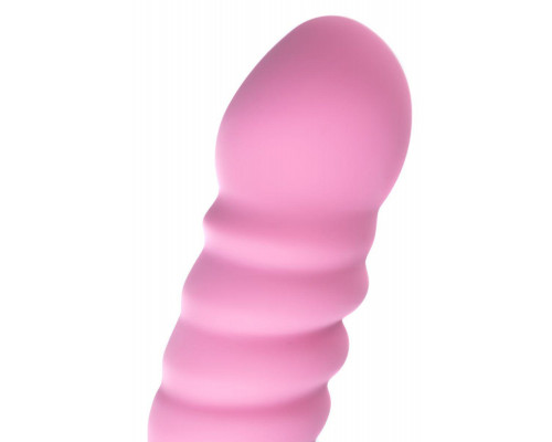 Вибратор JOS Lixy, с функцией Up&Down, силикон, розовый, 23 см