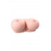 Мастурбатор реалистичный Juicy Pussy by TOYFA Fleshy boobs, TPE, телесный