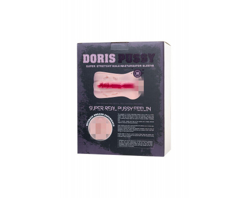Мастурбатор реалистичный вагина Doris, XISE, TPR, телесный, 16.5 см.