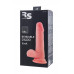 Фаллоимитатор на присоске RealStick Elite Zack, TPR, телесный, 18 см