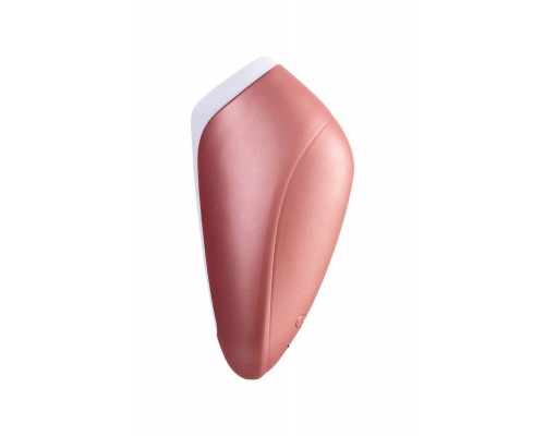 Вакуум-волновой бесконтактный стимулятор клитора Satisfyer Love Breeze, силикон, розовый, 9,5 см.