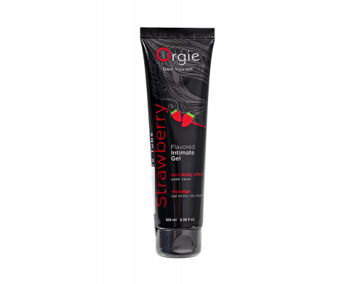 Интимный гель ORGIE LUBE TUBE, водная основа, с клубничным вкусом, 100 мл