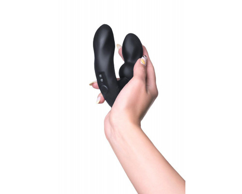 Стимулятор простаты LOVENSE Edge 2, силикон, черный, 12,4 см