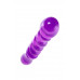 Двусторонний фаллоимитатор A-Toys by TOYFA Tanza, TPE, фиолетовый, 27,5 см