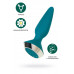 Анальная вибровтулка Satisfyer Plug-ilicious 1 Connect App, зеленая, 10 см