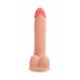 Фаллоимитатор RealStick Silicone Ryan G, силикон, телесный, 22,5 см