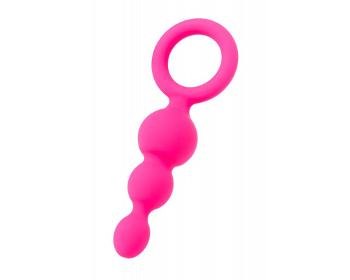 Набор анальных плагов Satisfyer Booty Call colored 3 шт, силикон, ассорти, 13,5 см