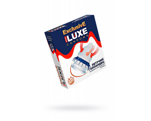Презервативы Luxe, exclusive, «Летучий голландец», 18 см, 5.2 см, 1 шт.