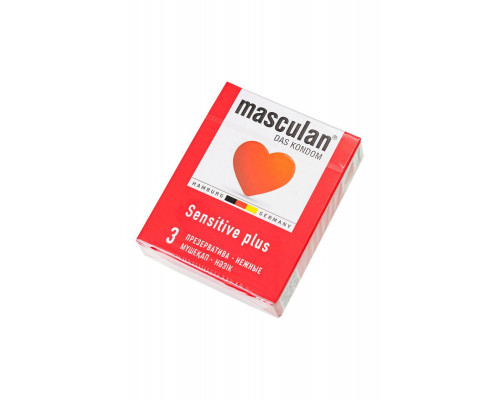 Презервативы Masculan, classic 1, нежные, 18,5 см, 5,3 см, 3 шт.