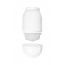 Мастурбатор нереалистичный MEN'S MAX CAPSULE 06 PETAL, TPE, белый, 8 см (В ЗИПЛОКЕ)