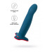 Фаллоимитатор Fun Factory  LIMBA FLEX L, силикон, синий, 18,1 см