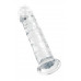 Фаллоимитатор A-Toys by TOYFA  Auri, TPE, прозрачный, 20 см