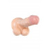 Реалистичный фаллоимитатор A-Toys by TOYFA Kirc, TPE, телесный, 17 см