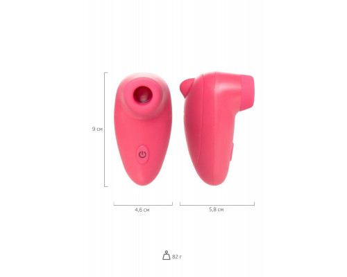 Вакуумный стимулятор клитора PPP CHUPA-CHUPA ZENGI ROTOR, ABS-пластик, розовый, 9 см
