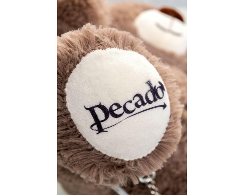Бондажный набор Pecado BDSM, «Медведь бурый», оковы, наручники, натуральная кожа, белый