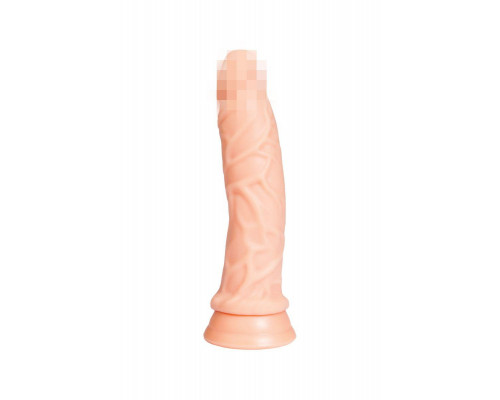 Реалистичный фаллоимитатор A-Toys by TOYFA Nill, TPE, телесный, 19 см