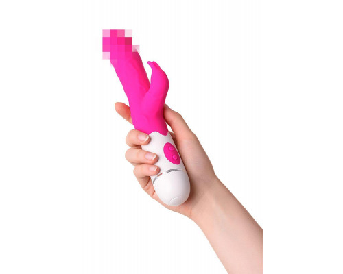 Нереалистичный вибратор A-Toys by TOYFA Mist, силикон, розовый, 25,4 см