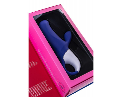 Нереалистичный вибратор Satisfyer Vibes Magic Bunny, силикон, фиолетовый, 17,7 см.