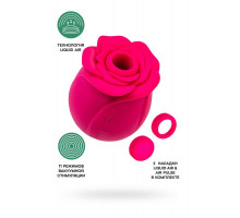 Вакуум-волновой стимулятор клитора Satisfyer Pro 2 Classic Blossom, силикон, бордовый, 6,6 см