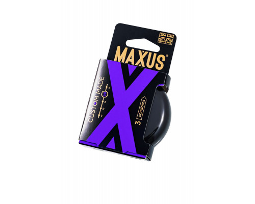 Презервативы Maxus Custom Made 60 гладкие X-Edition, 3 шт