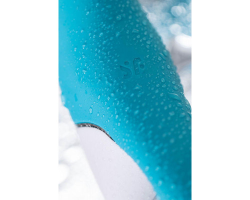 Нереалистичный вибратор Satisfyer Embrace me, силикон, бирюзовый, 22,5 см