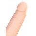 Фаллоимитатор RealStick Silicone Matt B, силикон, телесный, 21,5 см