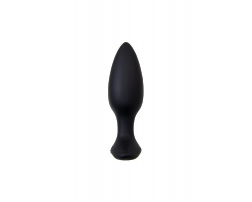 Анальная втулка LOVENSE Hush 2 (S), силикон, черная, 12,1 см, Ø 3,8 см