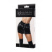Юбка Glossy Billie из материала Wetlook, черный, M