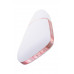 Вакуум-волновой стимулятор с вибрацией Satisfyer Love Triangle Connect App, силикон, белый, 8,8 см