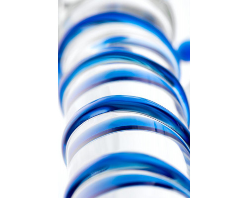 Двусторонний фаллоимитатор Sexus Glass, стекло, прозрачный, 22,5 см