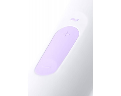 Нереалистичный вибратор Satisfyer Wand-er Woman, ABS пластик, белый, 34 см