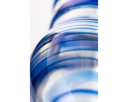 Двусторонний фаллоимитатор Sexus Glass, стекло, прозрачный, 20,5 см