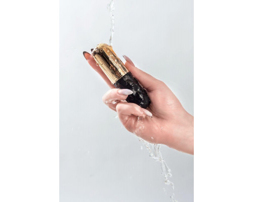 Вибромассажер Satisfyer Sparkling Darling, силикон, черный, 11,4 см.