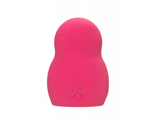 Вакуумный стимулятор клитора с вибрацией Satisfyer Pro To Go 1, красный, 9 см