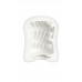 Мастурбатор Mystim MasturbaTIN Swirl Gir, TPE, белый, 4,5 см