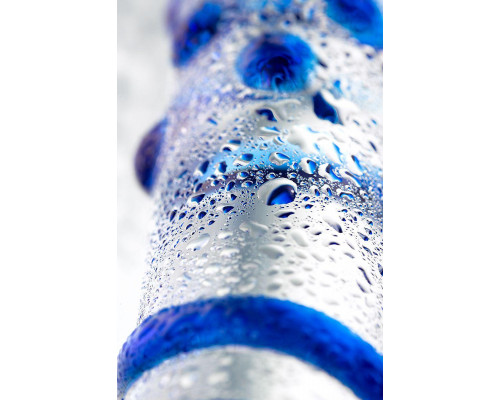 Двусторонний фаллоимитатор Sexus Glass, стекло, прозрачный, 22 см