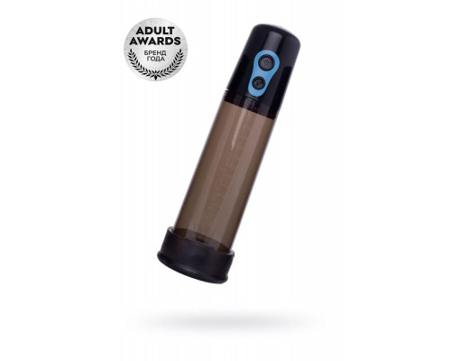 Помпа для пениса A-Toys by TOYFA Acrilic, силикон, чёрный, 26 см