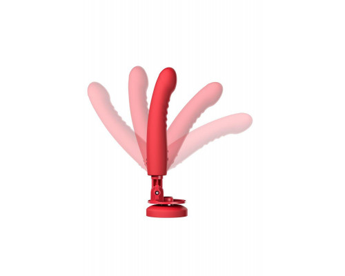 Дилдо-вибратор LOVENSE Mission 2 с технологией Touch-Sense, силикон, красный, 27,2 см