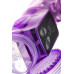 Вибратор с клиторальным стимулятором A-Toys by TOYFA High-Tech fantasy, TPE, фиолетовый, 22 см