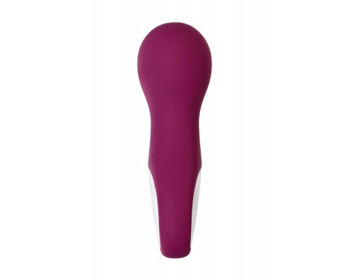 Вакуум-волновой стимулятор клитора с вибрацией Satisfyer Lucky Libra, силикон, бордовый, 15,7 см