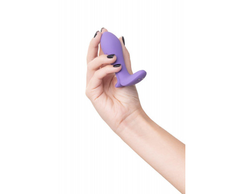 Анальный вибратор Satisfyer Intensity Plug Connect App, силикон, фиолетовый, 9 см